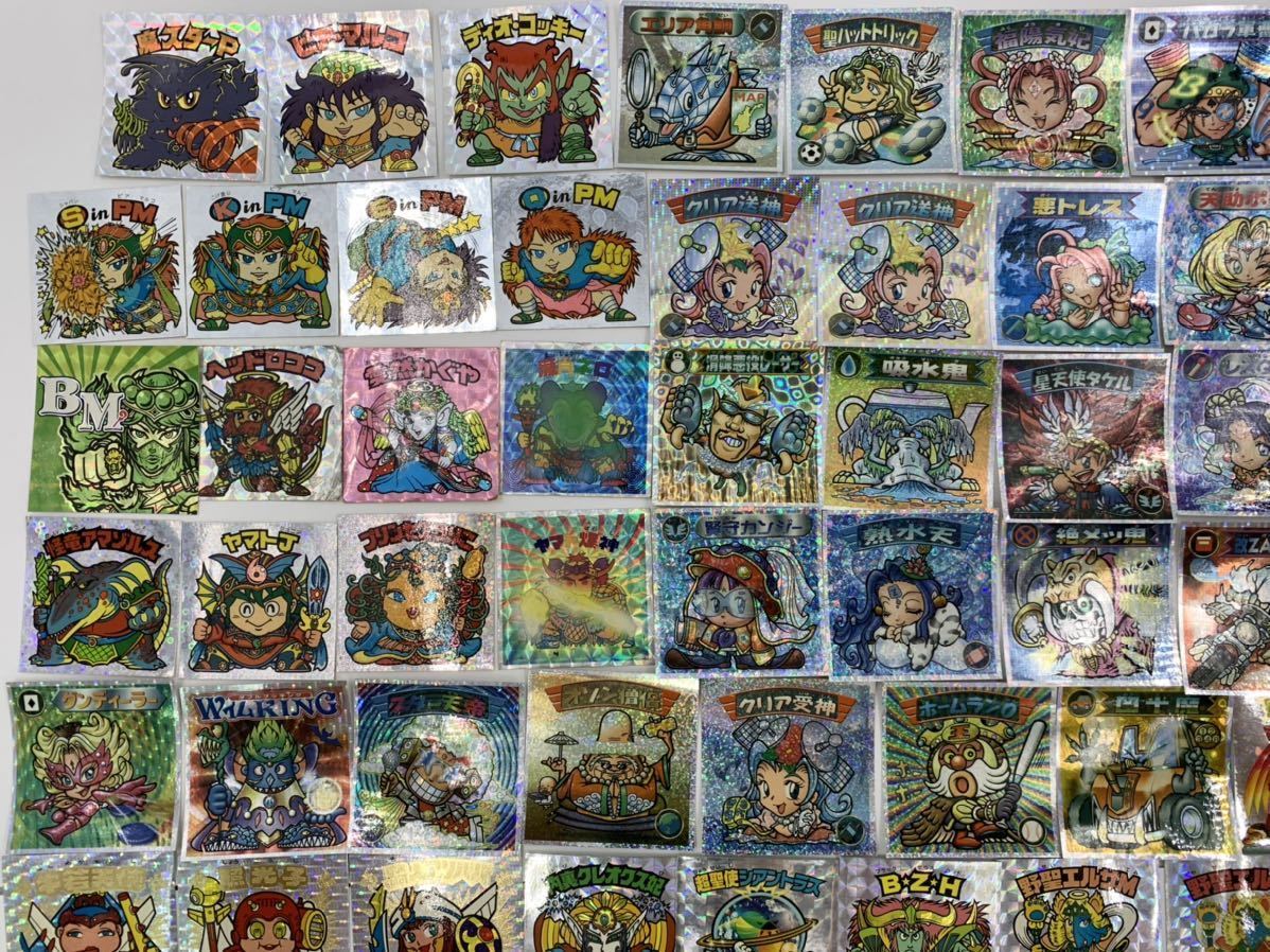 ビックリマン シール コレクション ロッテ ヤマト爆神 愛然かぐや キラ 