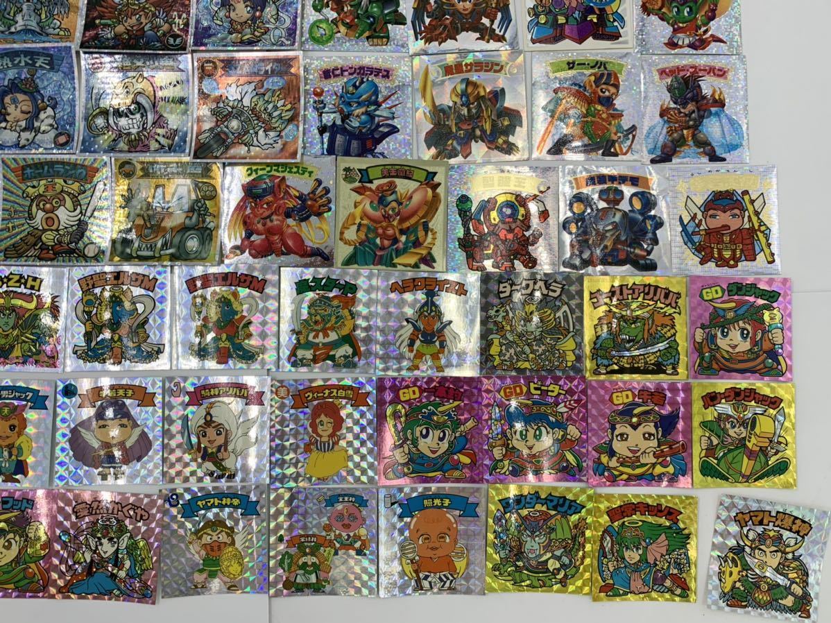 ビックリマン シール コレクション ロッテ ヤマト爆神 愛然かぐや キラ 