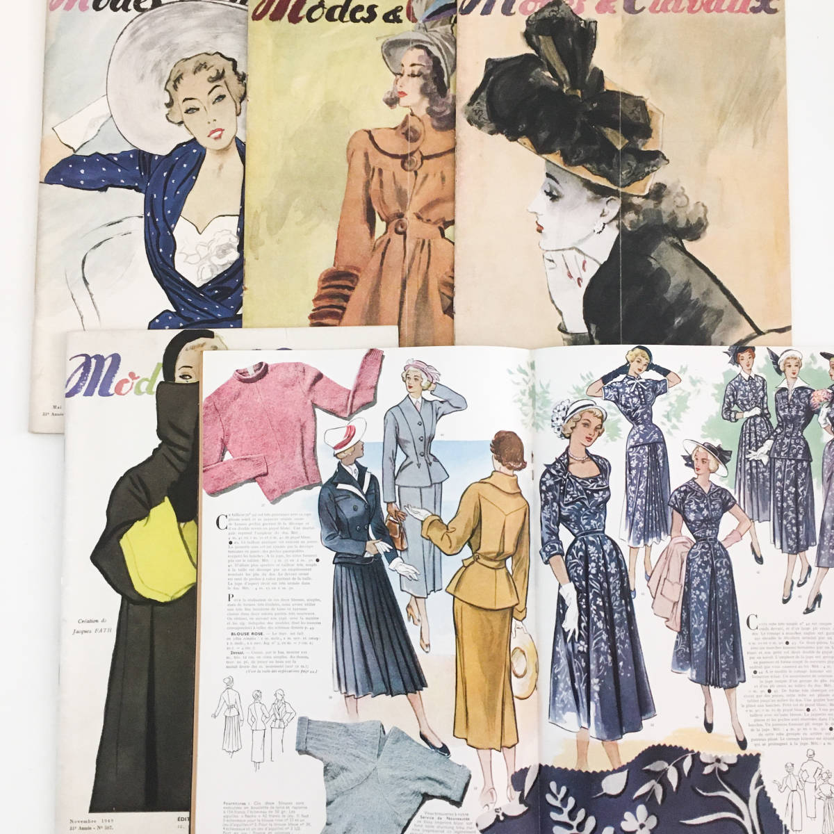 Modes Travaux - フランス & 0 Paris VINTAGE et eBay 1 MAGAZINE 