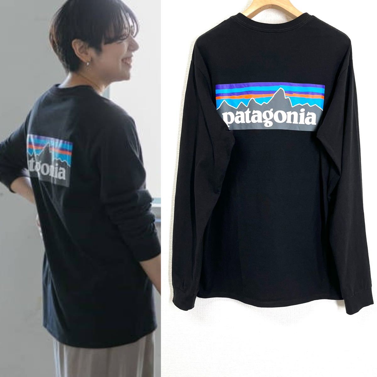 patagonia パタゴニア L/S P-6 LOGO RESPONSIBILLI TEE ロングスリーブ 