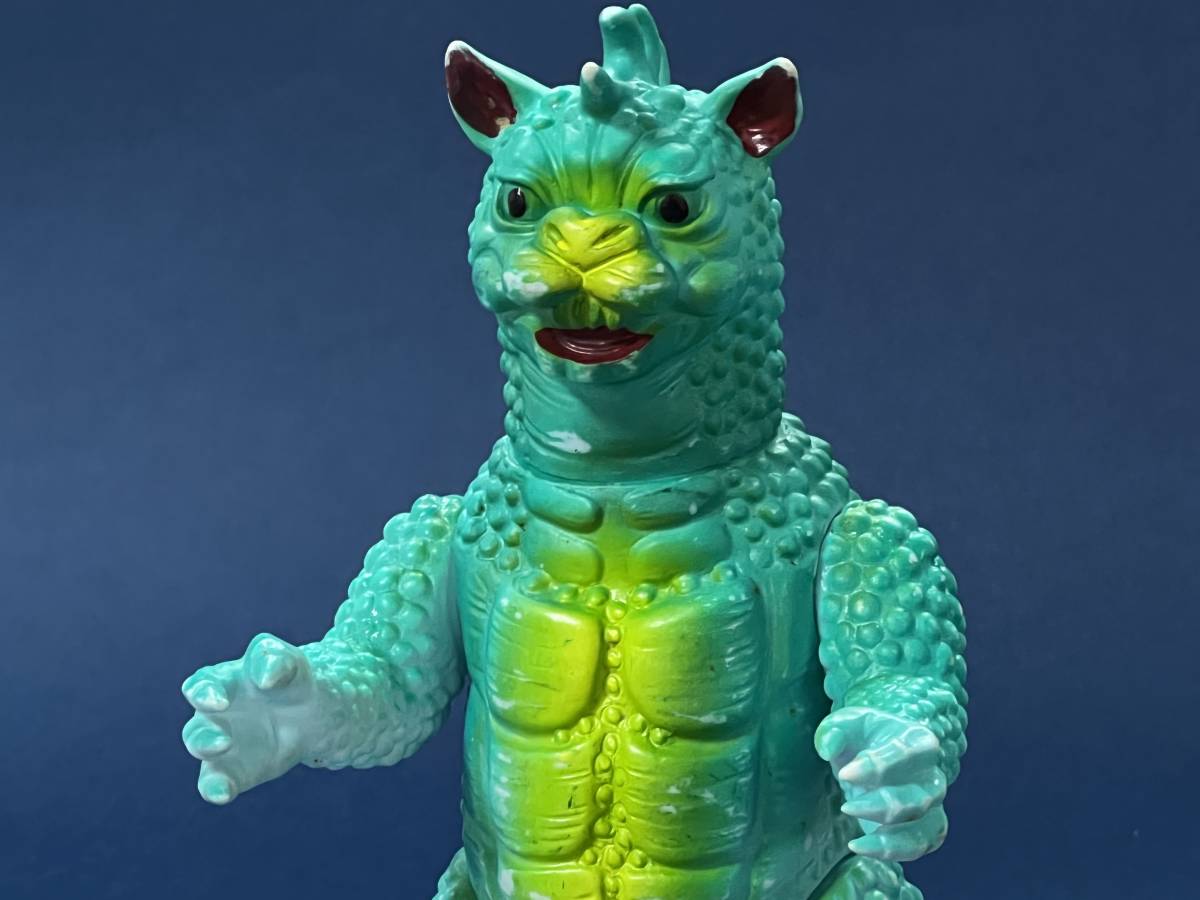 当時物 凶悪怪獣 ガバラ スタンダードサイズ ソフビ 島田トーイ 