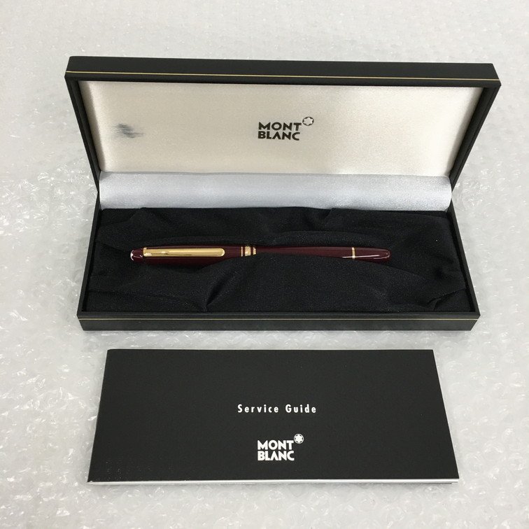 AGAH1014】Mont Blanc 万年筆 マイスターシュテュック 144 ボルドー色