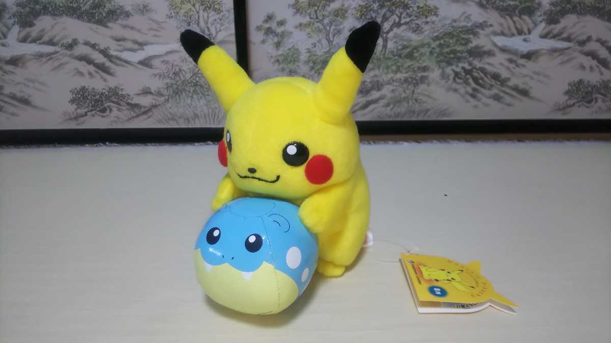ポケモンセンター2005】ぬいぐるみ☆マンスリーピカチュウ8月 ポケモン 