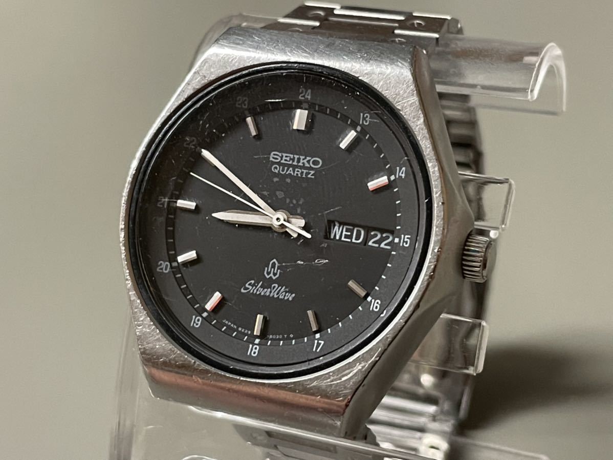 1円～☆ セイコー SEIKO クォーツSilver Wave シルバーウェーブ 8229