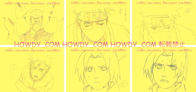 NARUTO☆ナルト原画2 | NARUTO ナルト 原画 ナルト疾風伝 複製原画*