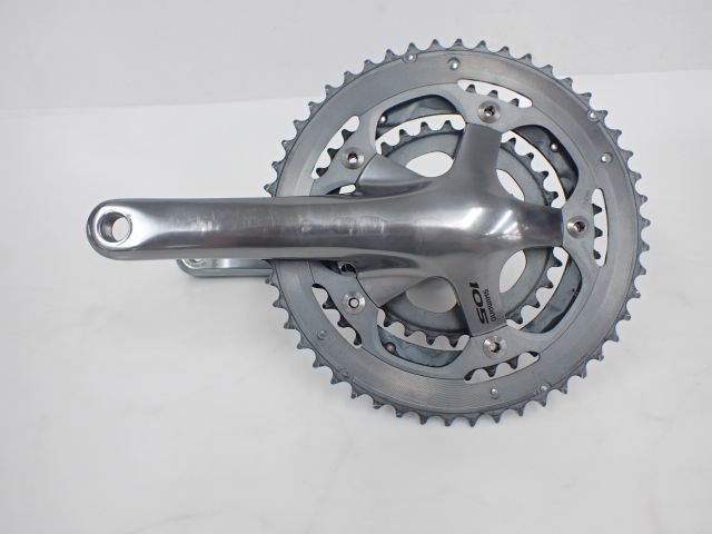 希少】 SHIMANO 105 FC-5600 トリプルクランク 50-39-30T チェーン