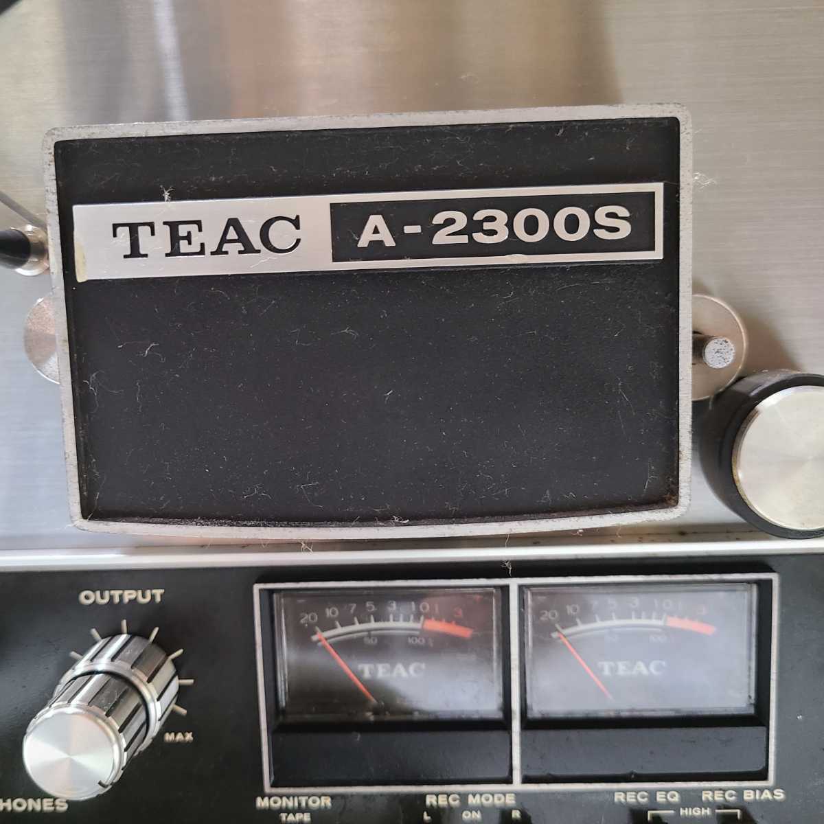 TEAC A-2300S オープンリールデッキ 現状品 TEAC オープンリールデッキ ティアック - A-2300S TomのブログⅡ A