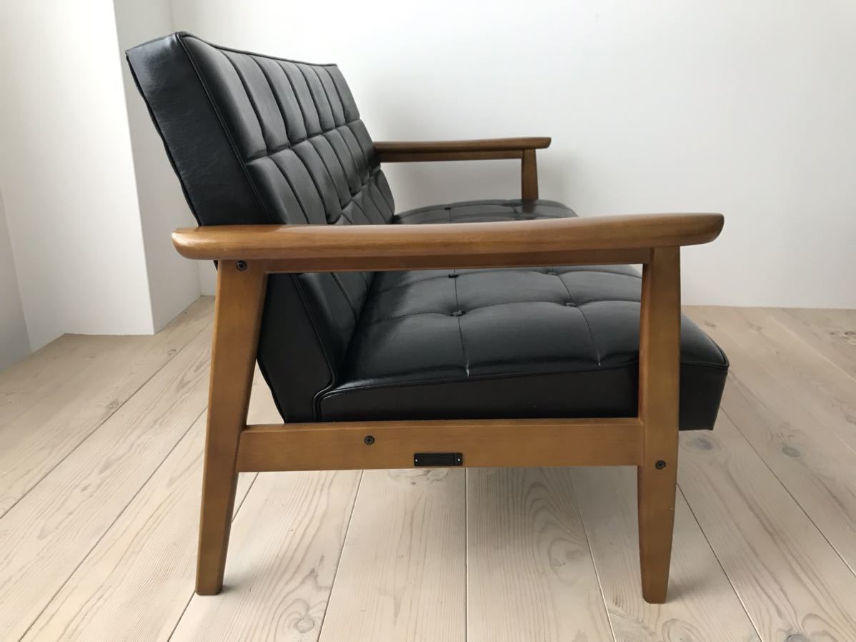 中古】カリモク60 Kチェア 2シーター 2人掛けソファ karimoku ソファ  