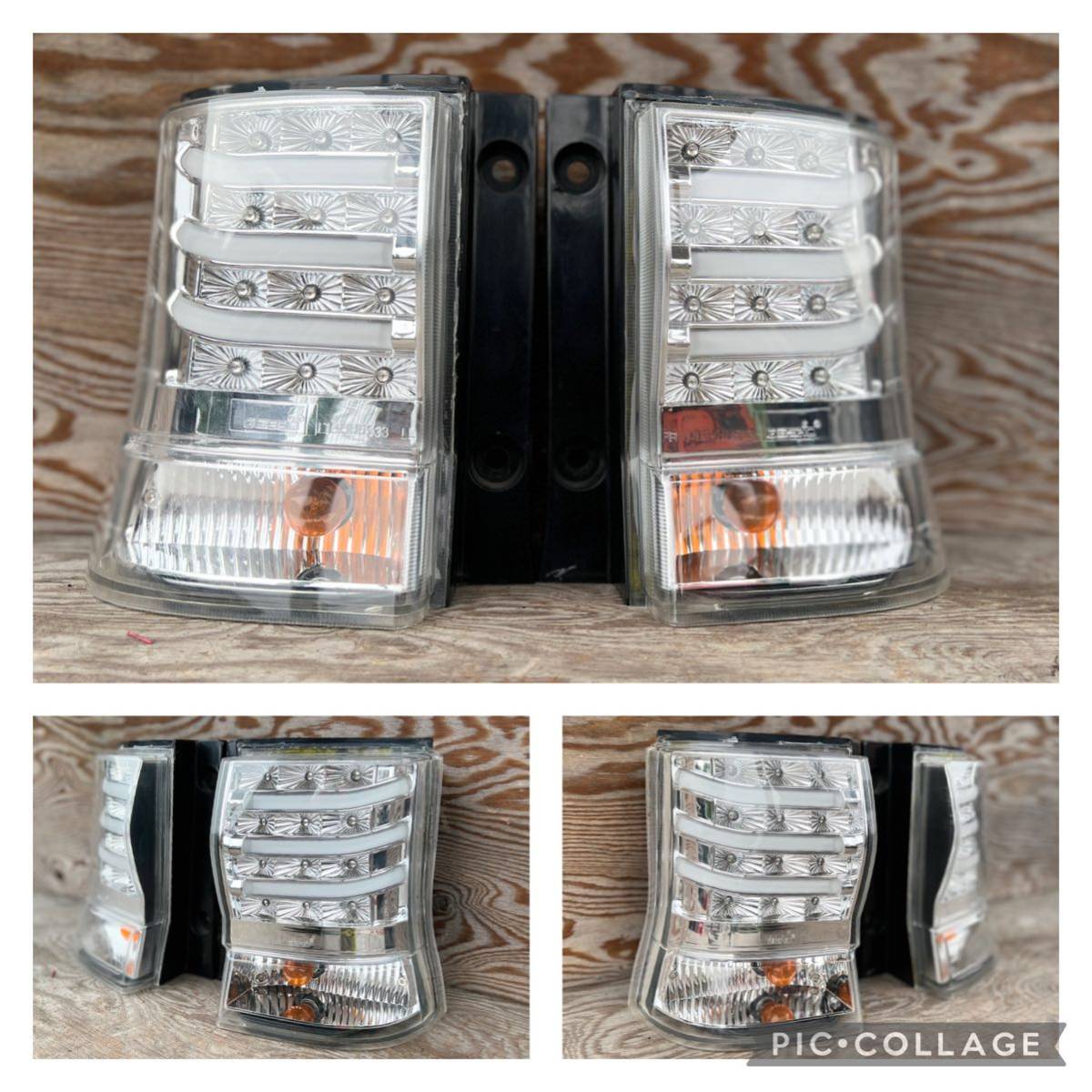 ダイハツタントカスタム【L375S】LEDテールランプ左右セット中古品