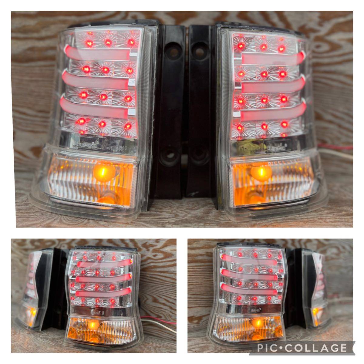 ダイハツタントカスタム【L375S】LEDテールランプ左右セット中古品