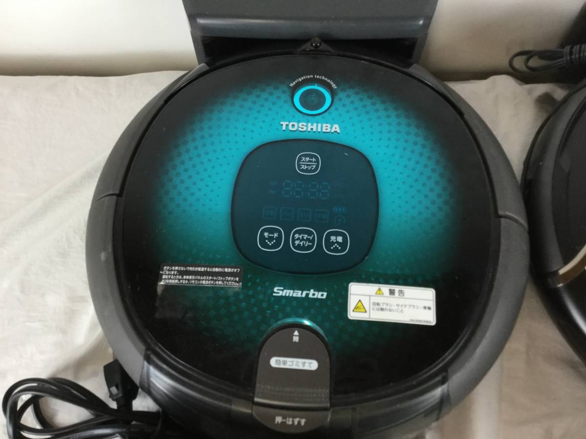T6732☆TOSHIBA/東芝/ロボット掃除機 4台まとめ/VC-RB100(L)/VC-RB8000(W)/VC-RB7000(K) ×2台【未確認】同梱不可