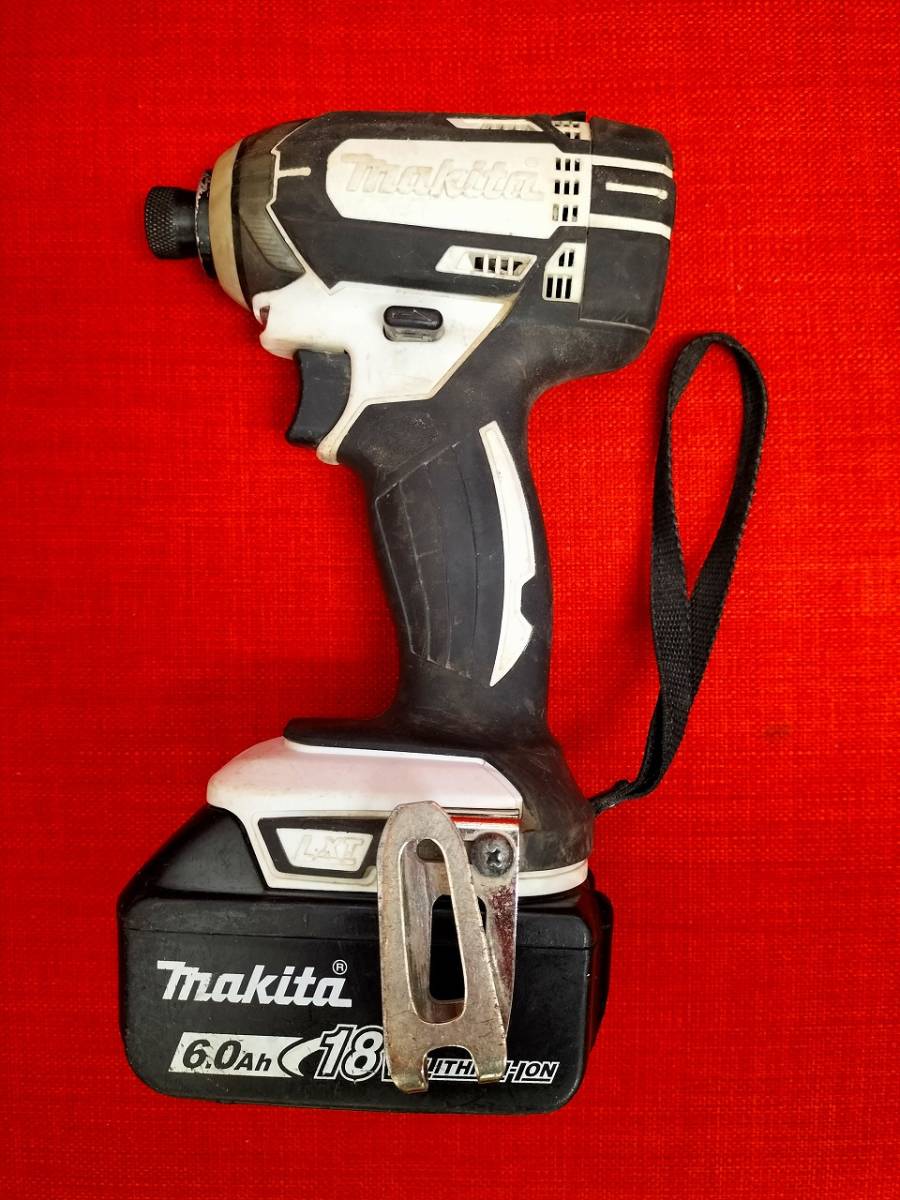 ☆1円☆ makita マキタ TD149D インパクトドライバ 黒×白 本体/純正 
