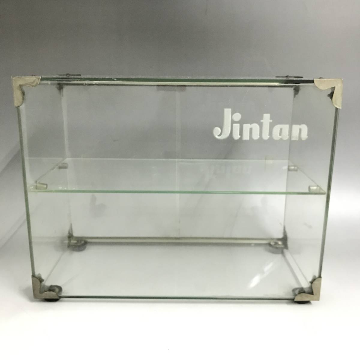 FI10/86 昭和レトロ 仁丹 Jintan ガラスショーケース 陳列棚 当時物 30 