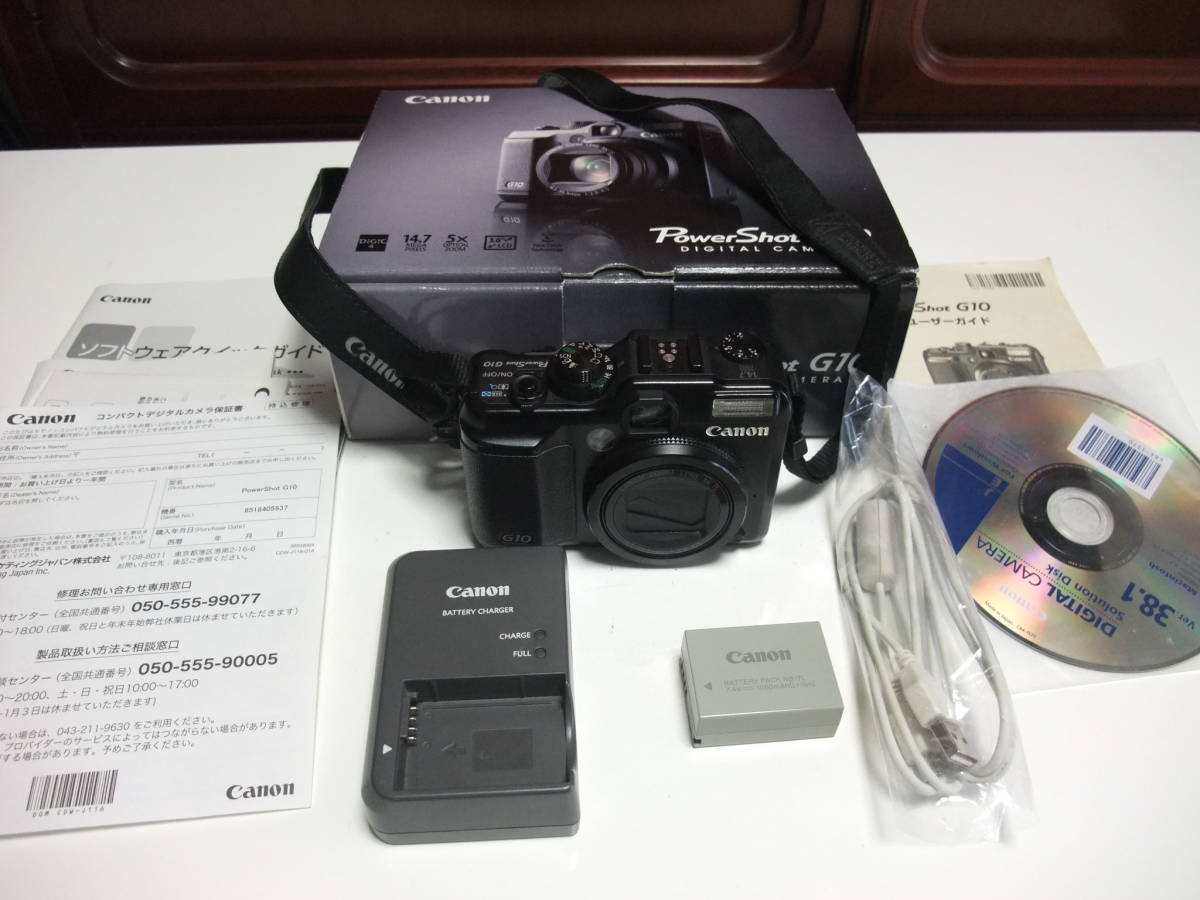 Canon キャノン Power Shot G10 付属品多数 美品 G10 PowerShot Canon