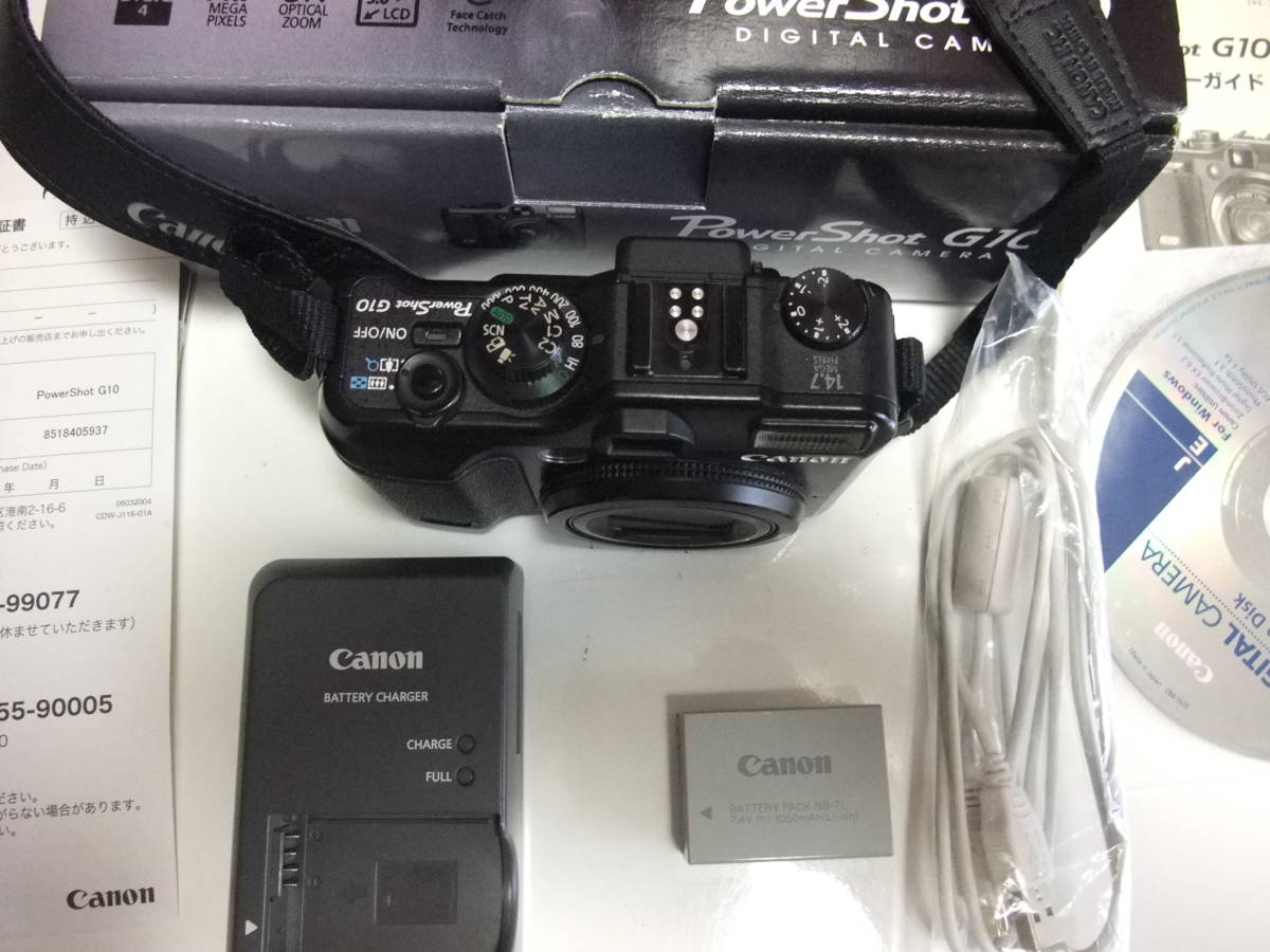 Canon キャノン Power Shot G10 付属品多数 美品 G10 PowerShot Canon
