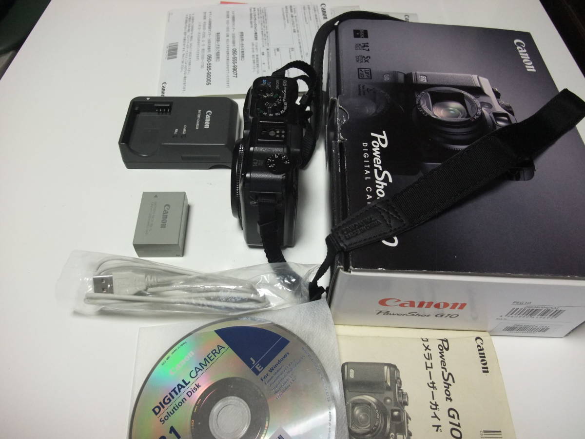 Canon キャノン Power Shot G10 付属品多数 美品 G10 PowerShot Canon
