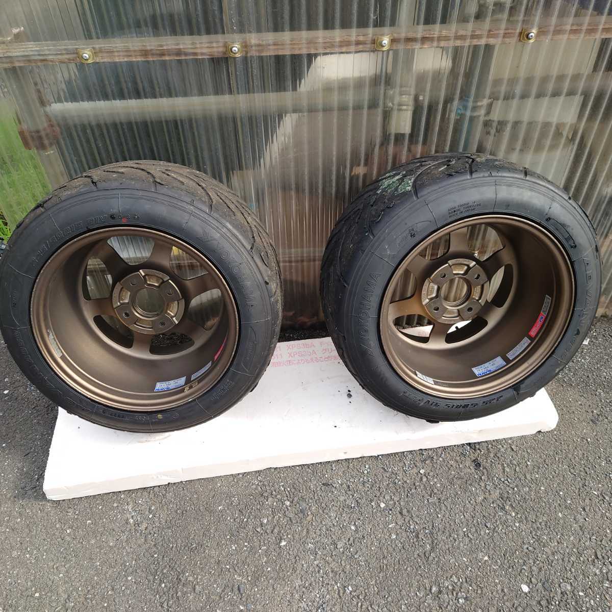 RAYS TE37 VOLKRACING 4穴 AE86 N2 旧車 深リム 廃盤サイズ 即納 15