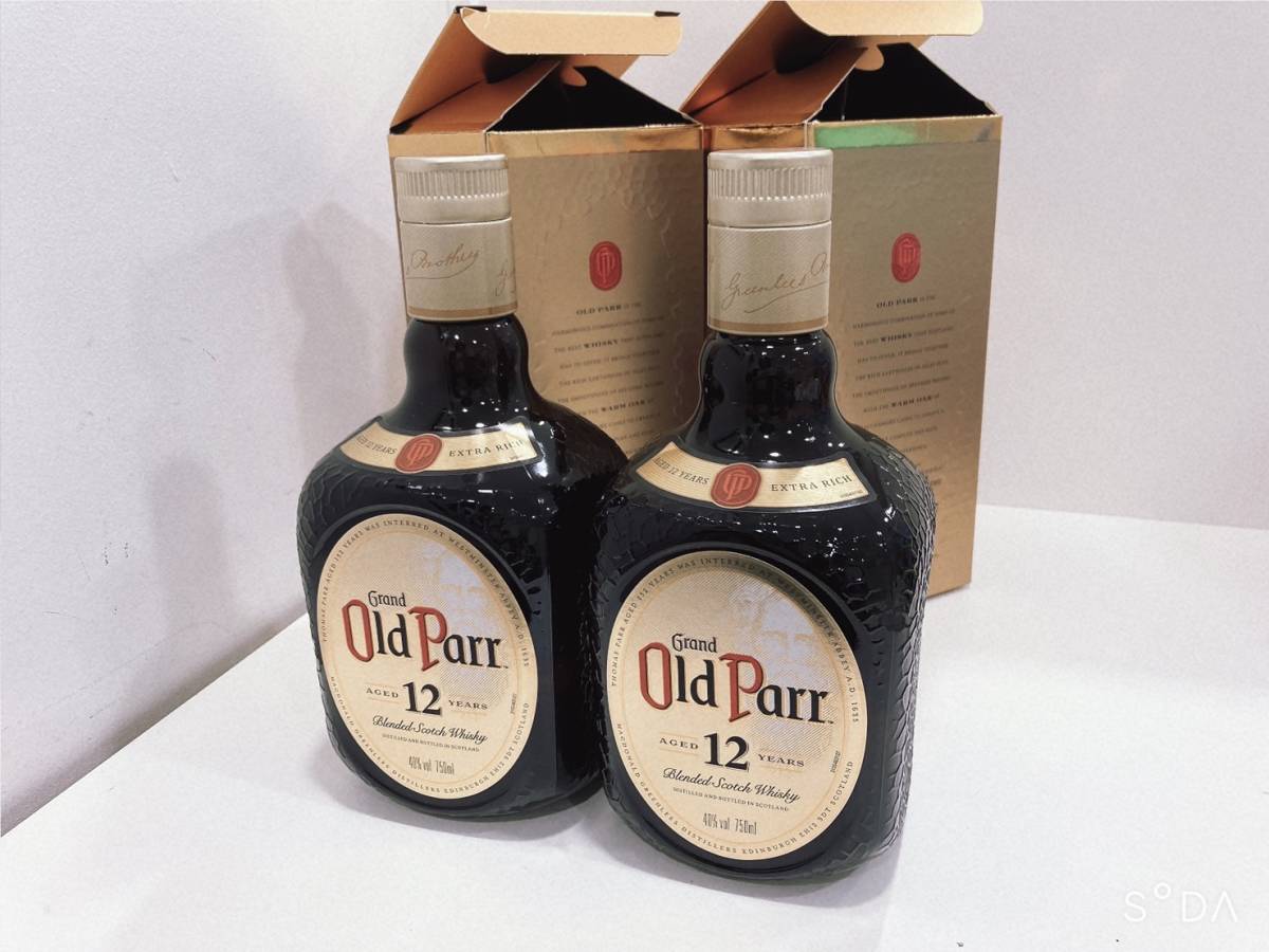 ◇ 【未開栓】オールドパー Grand Old Parr 12年 WHISKY 古酒 スコッチ