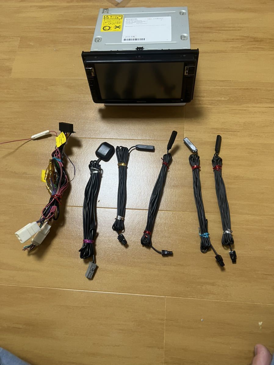 ケンウッド MDV-L502W メモリーナビ.地図データ2014 SD 、CD 、DVD USB