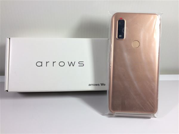 arrows We FCG01 ローズゴールド 64GB UQ mobile arrows We FCG01[64GB