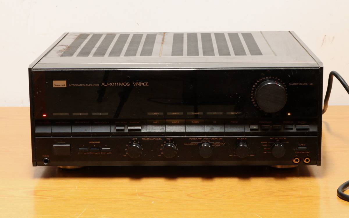 MOS サンスイ AU-X111 VINTAGE プリメインアンプ SANSUI 公式通販