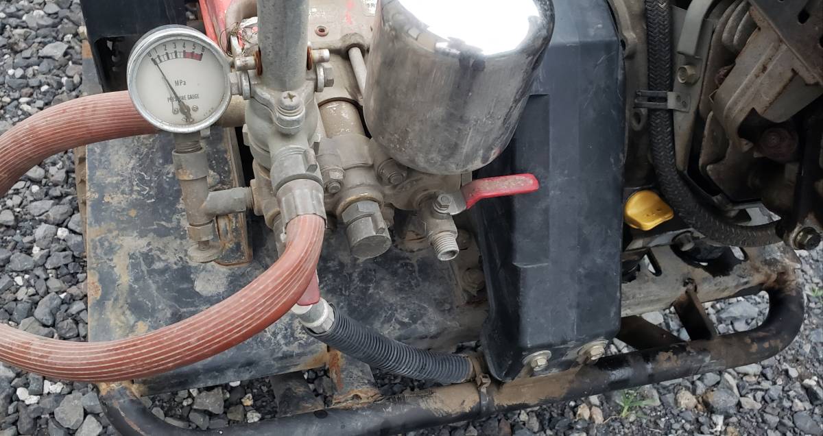 直接引き取り限定】アリミツ動力噴霧機