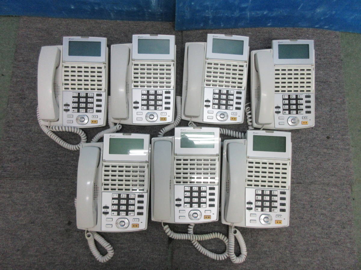  NTT西日本 ビジネスホン&alpha;NX 36ボタン電話機 NX- 36 STEL- 1 W &times;7台 T0000435(NTT)｜売買されたオークション情報、yahooの商品情報をアーカイブ公開 - オークファン NTT