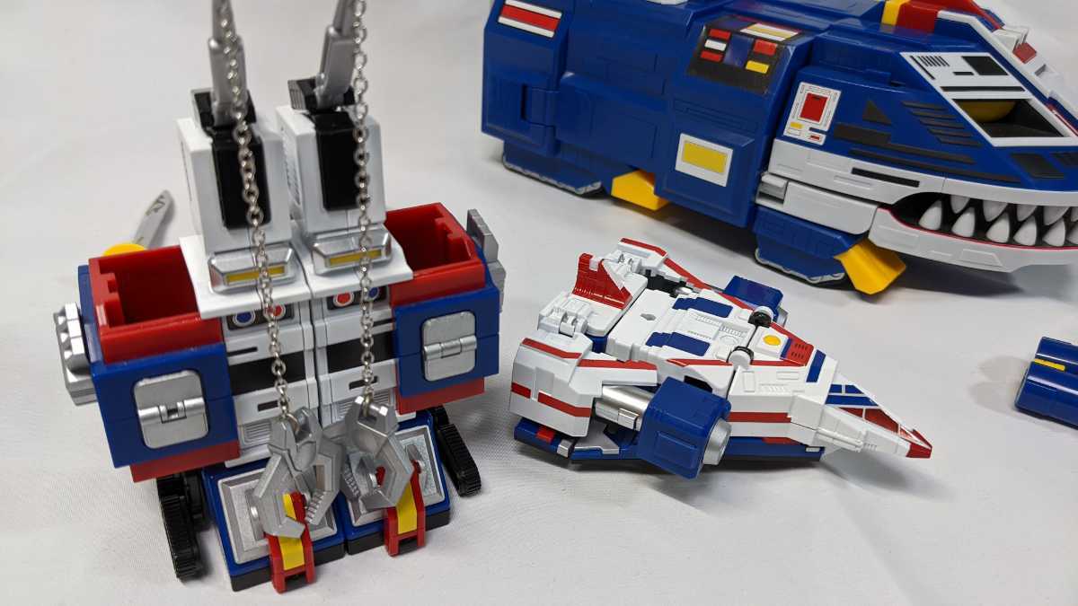 スーパーミニプラ サンバルカンロボ ジャガーバルカン セット 組済