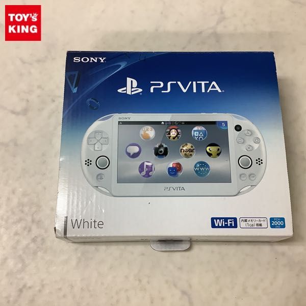 1円～ 欠品 動作確認/初期化済 PSVITA PCH-2000 本体 ホワイト 欠品