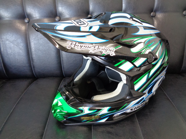 希少 美品 13年製 SHOEI ショウエイ オフロード ヘルメット VFX-W K