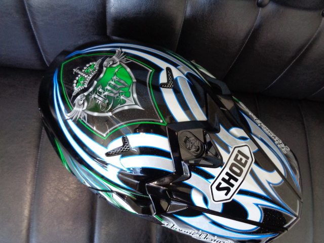 希少 美品 13年製 SHOEI ショウエイ オフロード ヘルメット VFX-W K