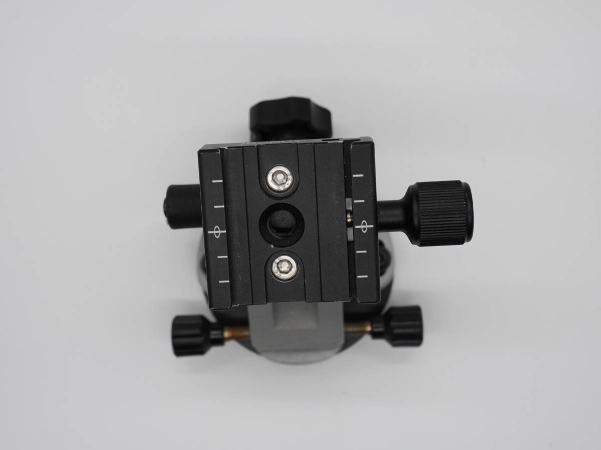 ☆中古品☆ケンコー Kenko スカイメモS用 微動雲台 シルバー☆アルカ  