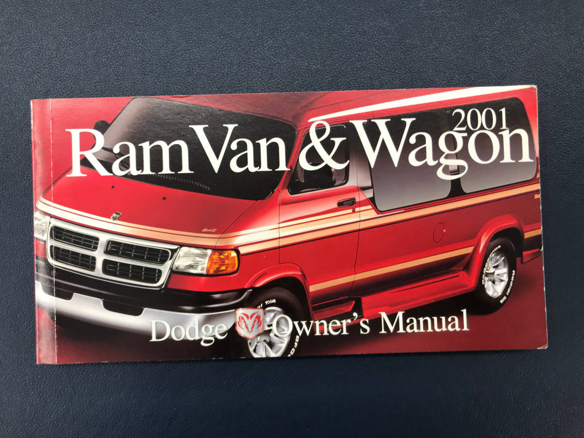 車 Dodge Ram Van & Wagon 2002 オーナーズマニュアル