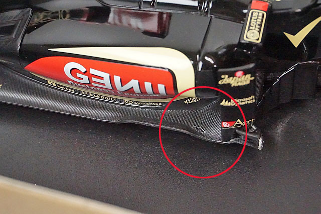 ミニチャンプス PMA 1/18 ロータス LOTUS F1 チーム ルノー E21 K