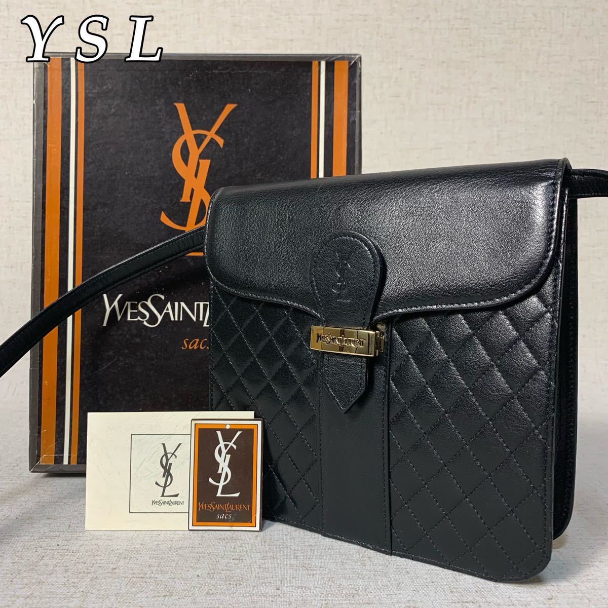 極美品 YSL イヴサンローラン ショルダーバッグ
