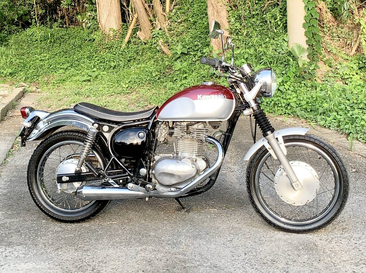 KAWASAKI エストレヤ カスタム レトロ ビンテージ カスタムベース 始動 