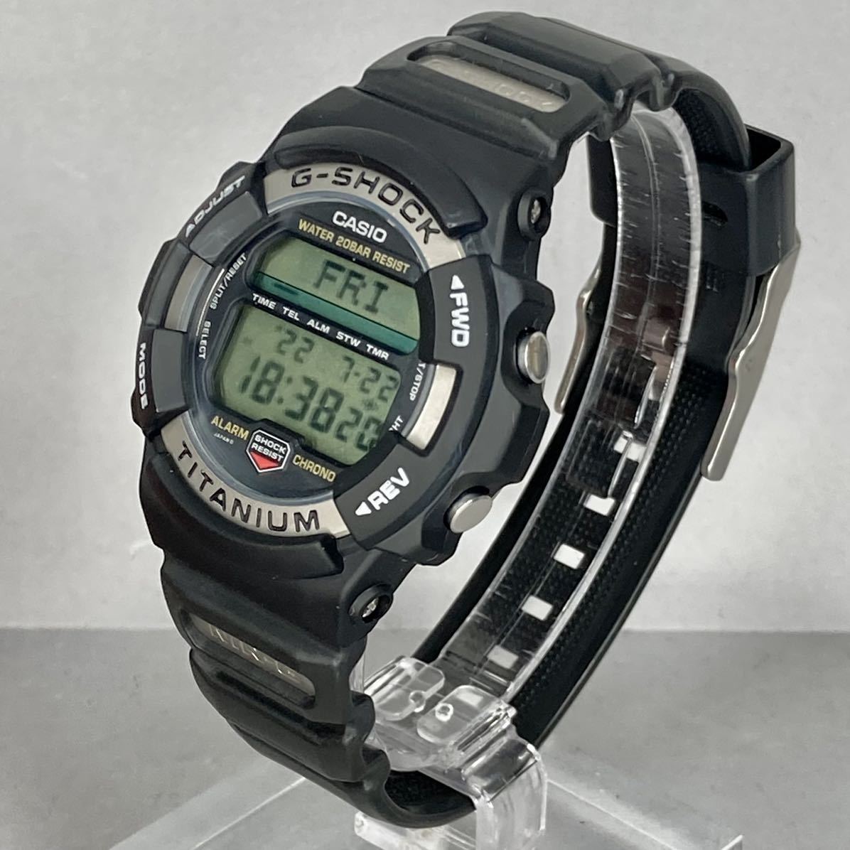 希少 極美品 箱説付 CASIO G-SHOCK MR-G MRG-1-1 チタンケースモデル