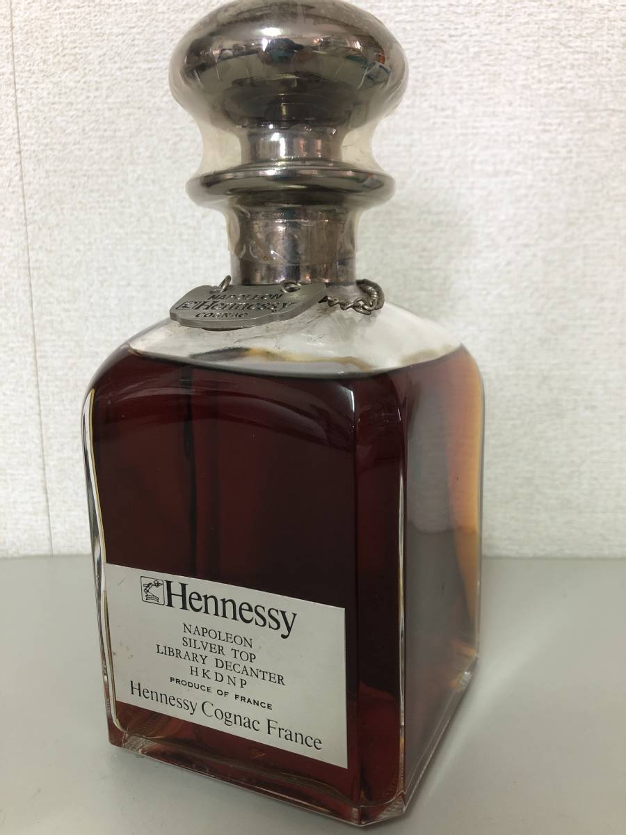 未開栓】【古酒】 Hennessy NAPOLEON SILVER TOP LIBRARY DECANTER