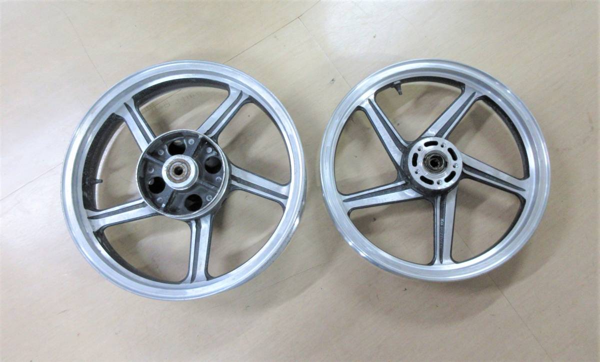 No.1683 カワサキ ゼファー400 純正 前後ホイール 中古現状 【公式通販】