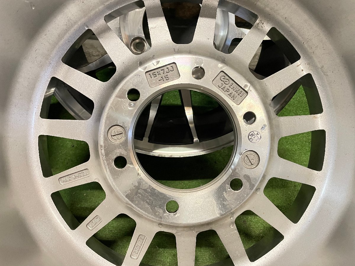 希少！深リム！ENKEI バハ　pcd139.7 5穴　15インチエンケイ 希少 深リム ENKEI JAPAN エンケイ バハ風 BAJA風 15インチ 7J -15