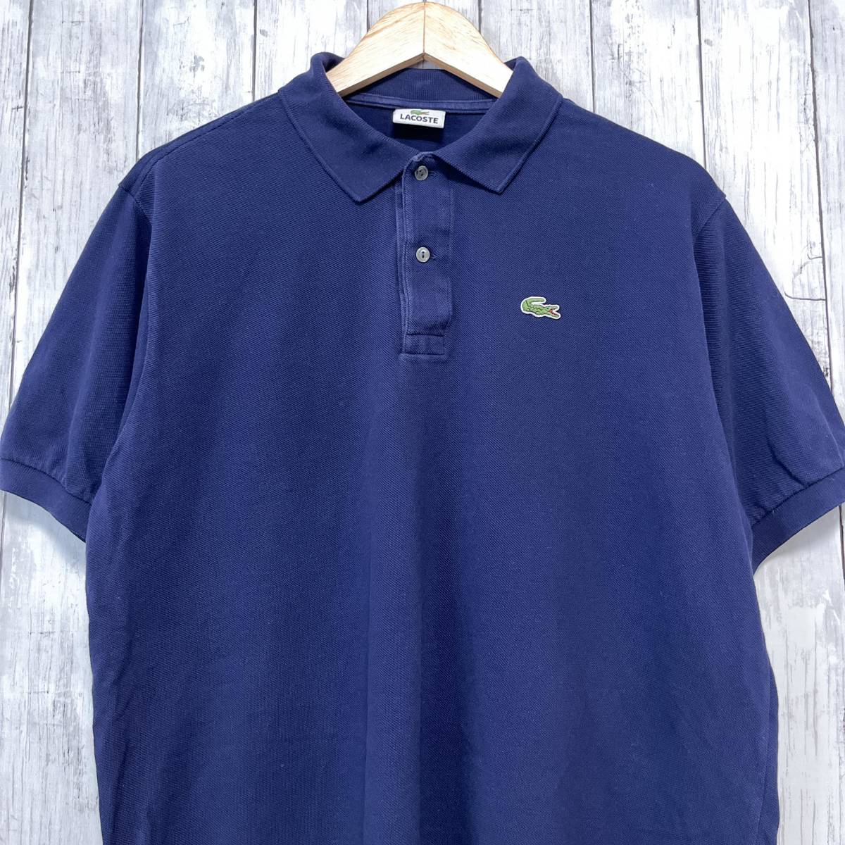 ラコステ LACOSTE 半袖 ポロシャツ メンズ ワンポイント サイズ７ XXLサイズ 2-148 半袖 ラコステ ポロシャツ LACOSTE&frasl;ラコステ (ラコステ) 鹿の子