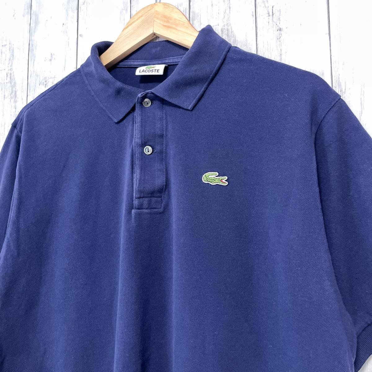 ラコステ LACOSTE 半袖 ポロシャツ メンズ ワンポイント サイズ７ XXLサイズ 2-148 半袖 ラコステ ポロシャツ LACOSTE&frasl;ラコステ (ラコステ) 鹿の子