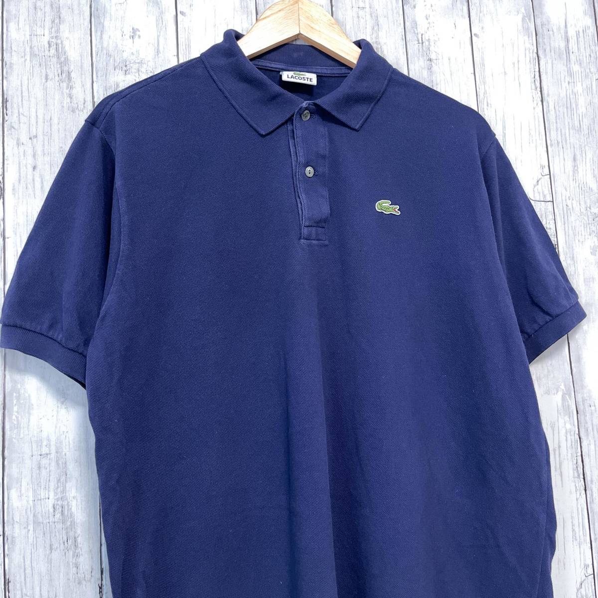 ラコステ LACOSTE 半袖 ポロシャツ メンズ ワンポイント サイズ７ XXLサイズ 2-148 半袖 ラコステ ポロシャツ LACOSTE&frasl;ラコステ (ラコステ) 鹿の子