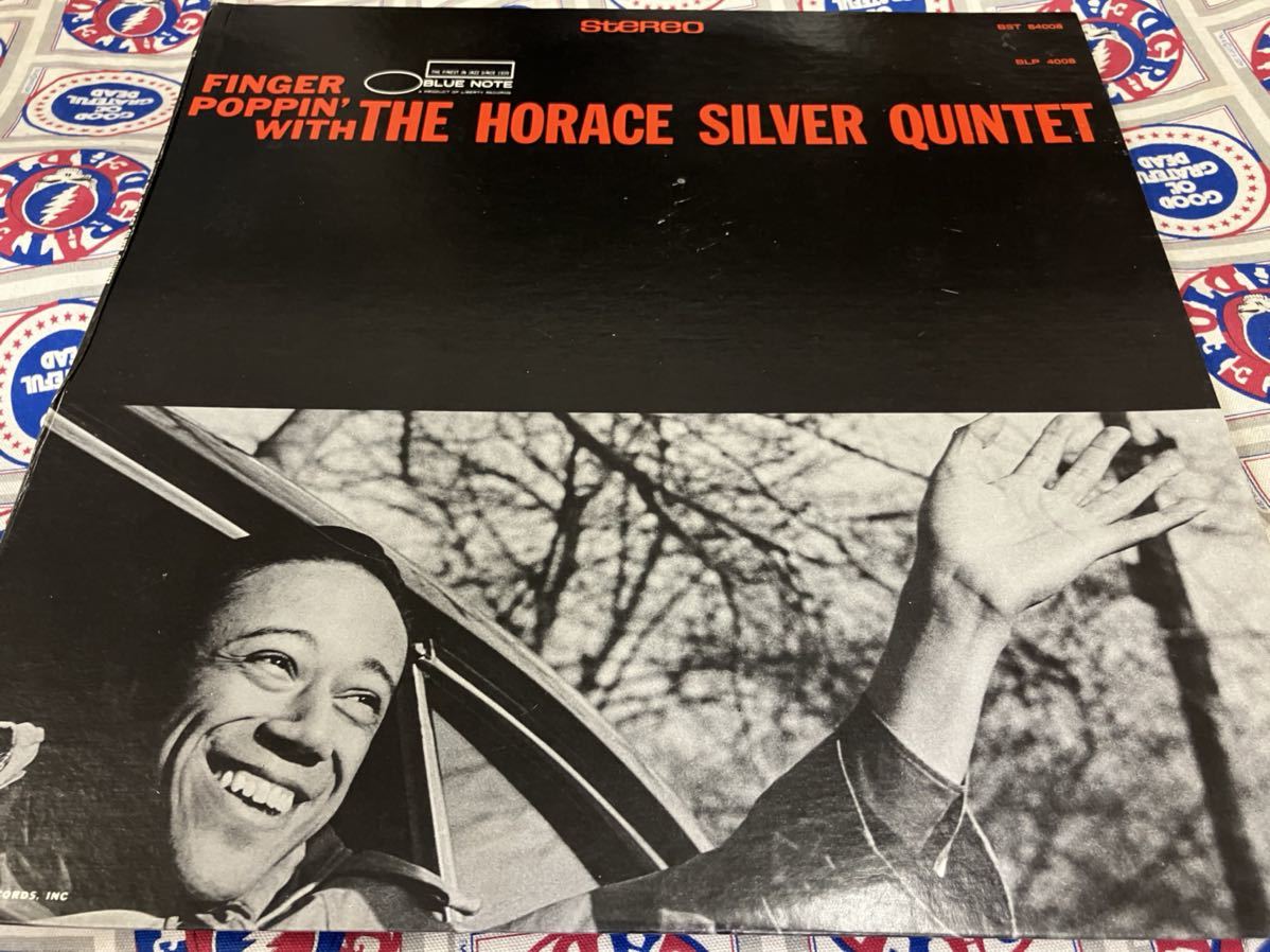 Horace Silver☆中古LP&frasl;US盤「ホレス・シルバー～Finger Poppin