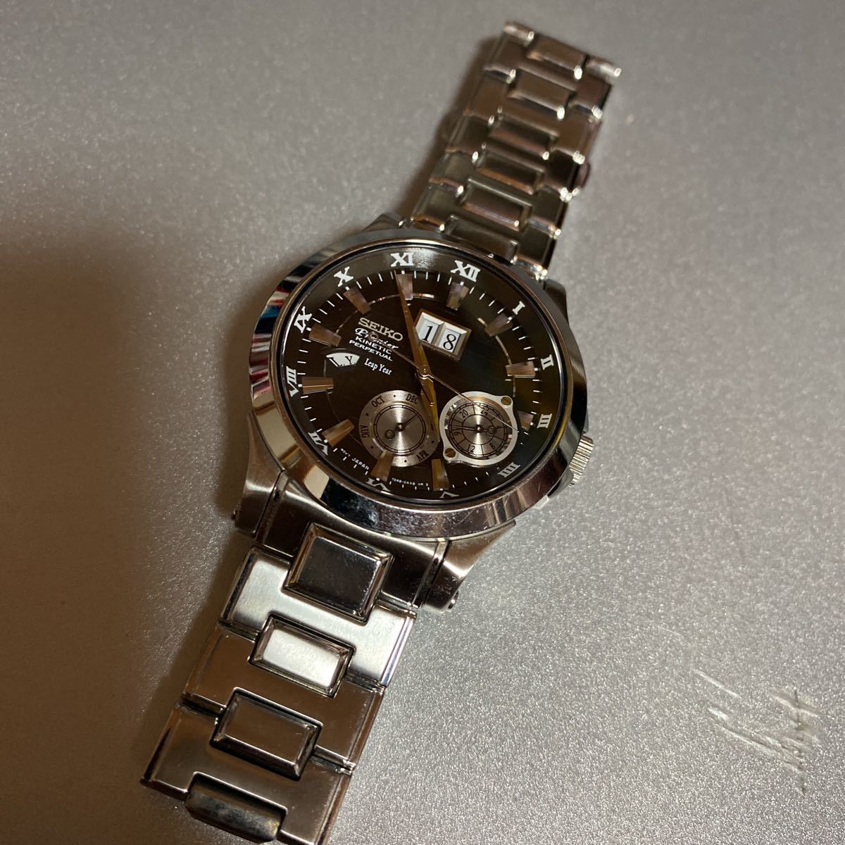 SEIKO】セイコー『キネティック パーペチュアル』 7D48-0AA0 ジャンク 