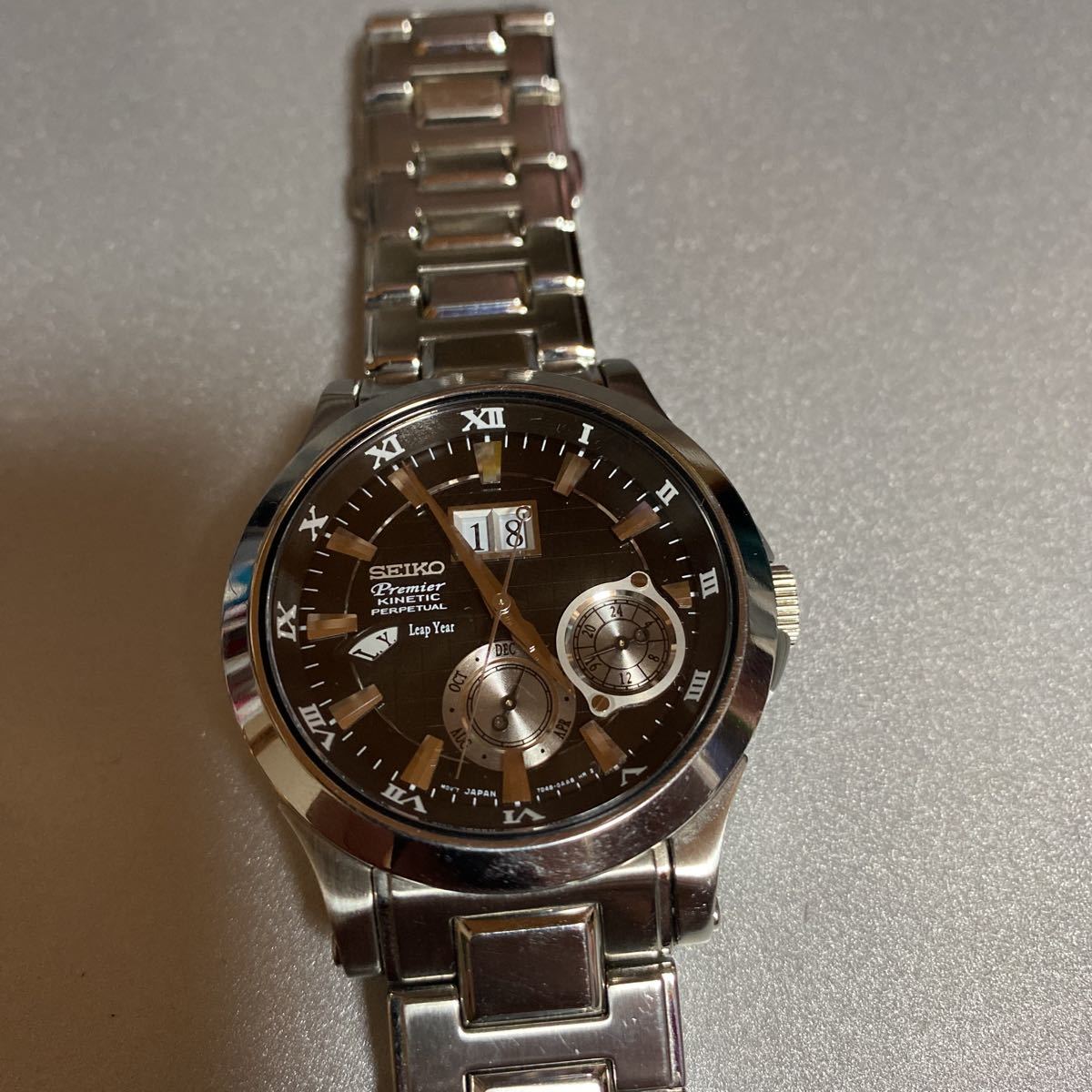 キネティック パーペチュアル セイコー SEIKO 7D48-0AA0 キネティック 