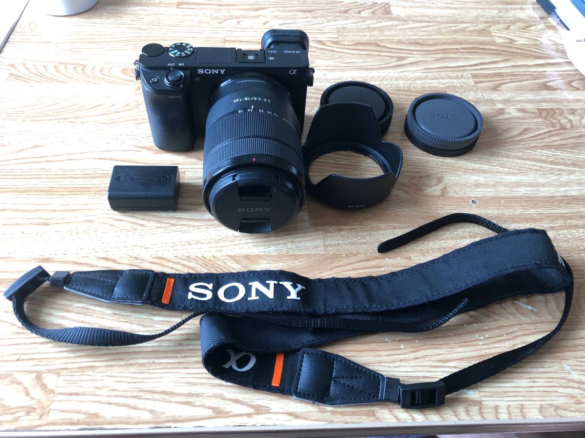SONY ミラーレス一眼 α6400(ILCE-6400) E18-135mmF3.5-5.6 OSS 高倍率 