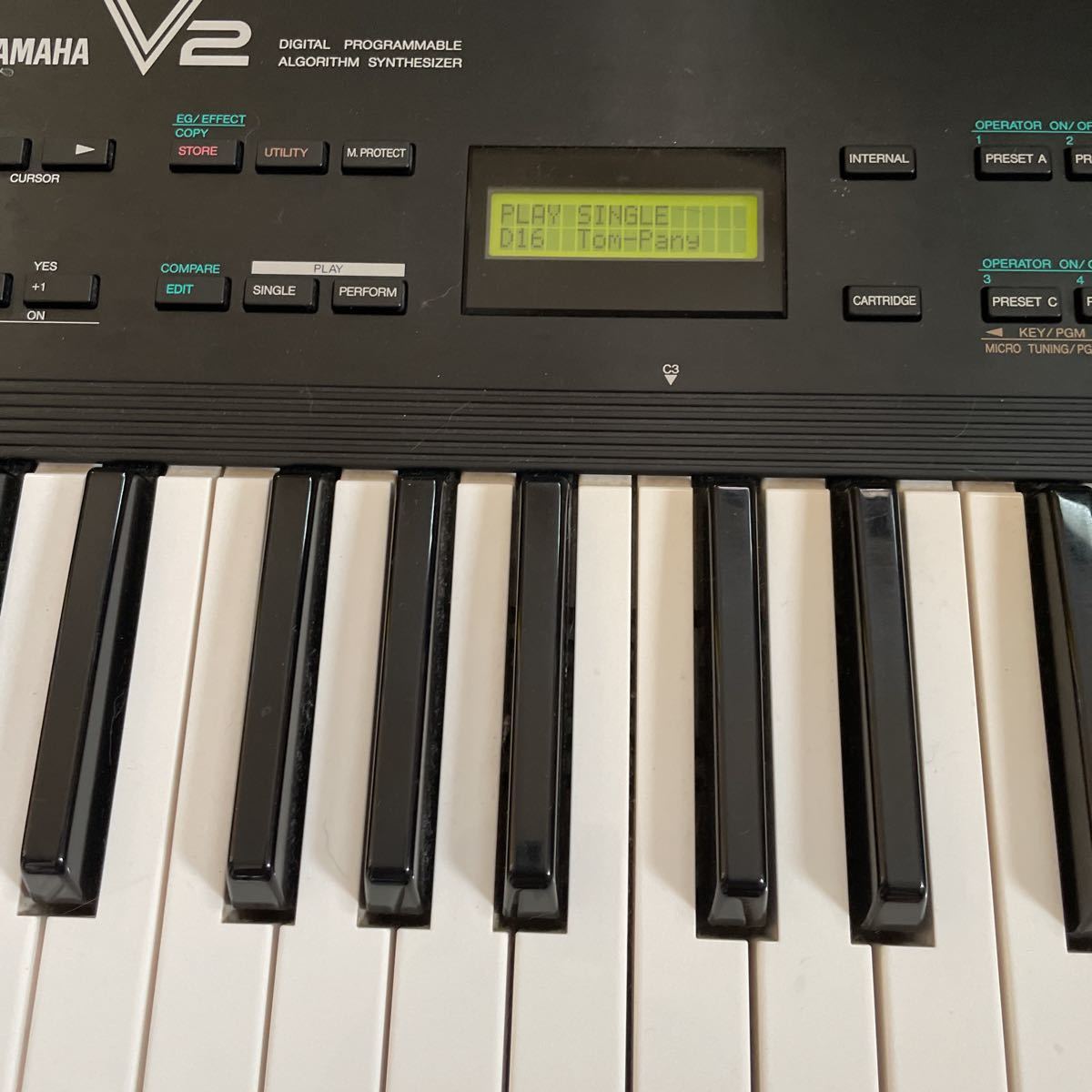 YAMAHA シンセサイザー V2 音色保存電池交換品 楽器・機材