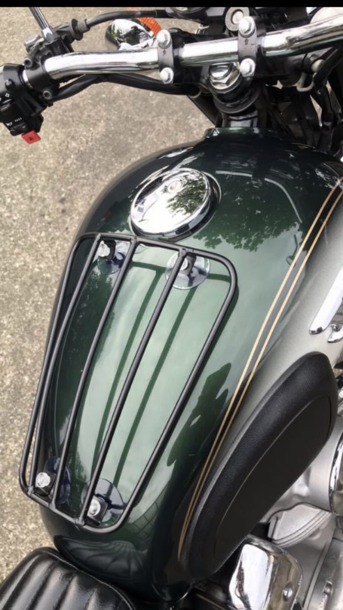 海外製 スチール製 パーセルグリッド タンクキャリア 英車 旧車