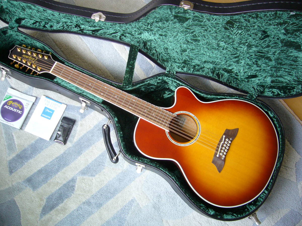 Takamine タカミネ 12弦 PTU111-12 レアカラー 日本製 送料込み+おまけ 